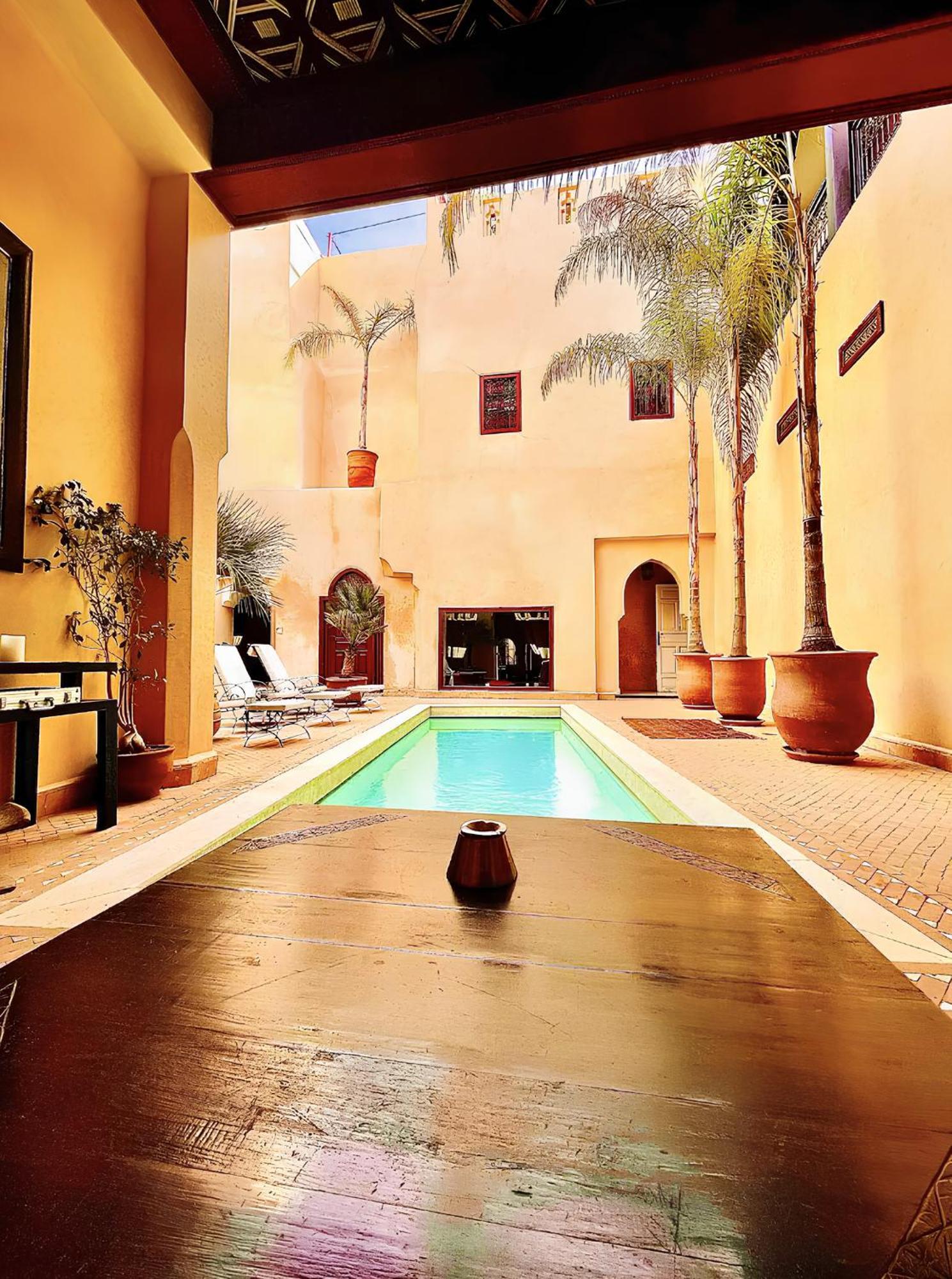 Riad Dar Karma Marrakesch Exterior foto