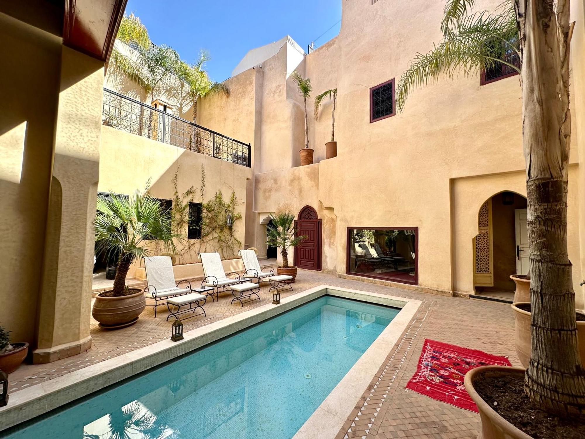 Riad Dar Karma Marrakesch Exterior foto
